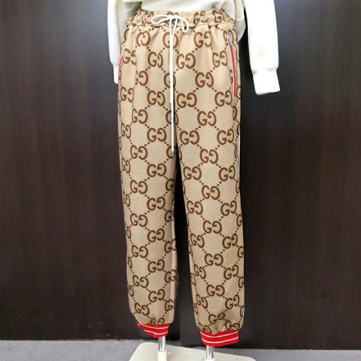 楽天市場】【GUCCI】グッチ ジョガーパンツ ジャンボGG ポリエステル  
