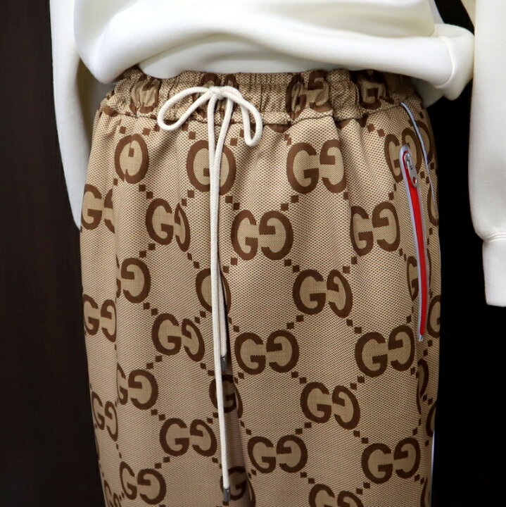 楽天市場】【GUCCI】グッチ ジョガーパンツ ジャンボGG ポリエステル  