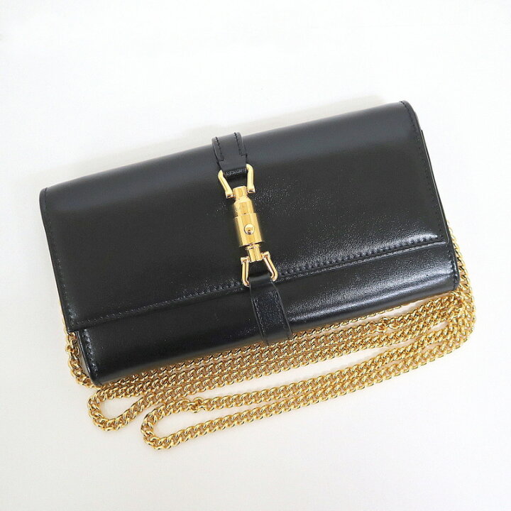 楽天市場】【GUCCI】グッチ ジャッキー1961 チェーンウォレット カーフ 