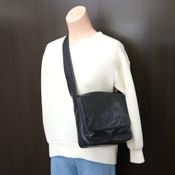楽天市場】【CHANEL】シャネル ワンショルダーバッグ ロゴ A10204  