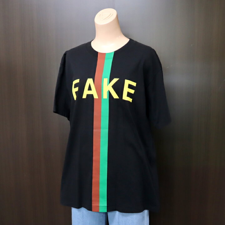 楽天市場】【GUCCI】グッチ Tシャツ FAKE NOT プリント コットン  