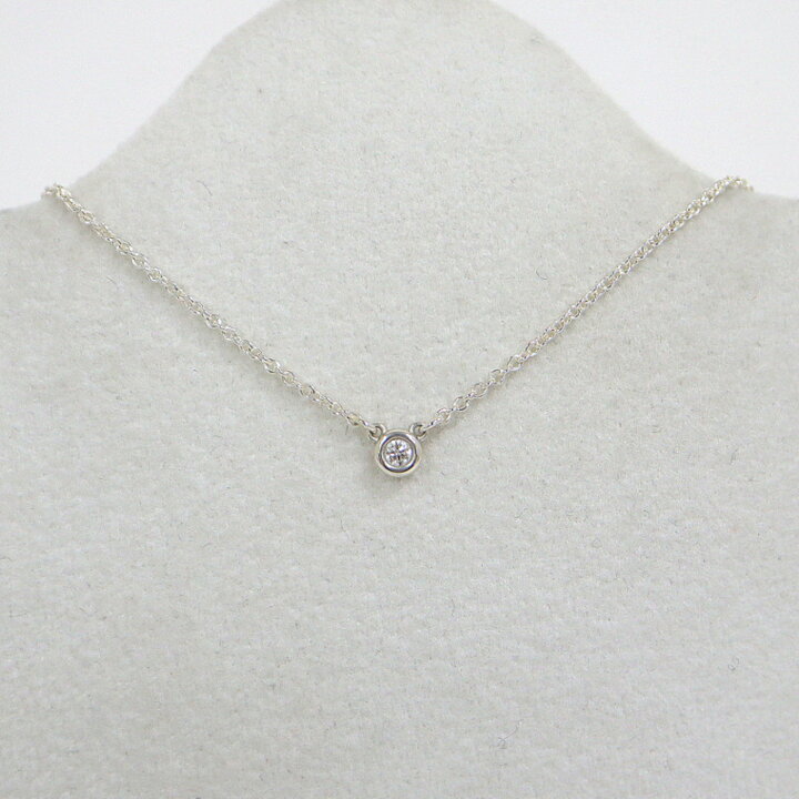 楽天市場】【TIFFANY.Co】ティファニー バイザヤードネックレス Ag925 