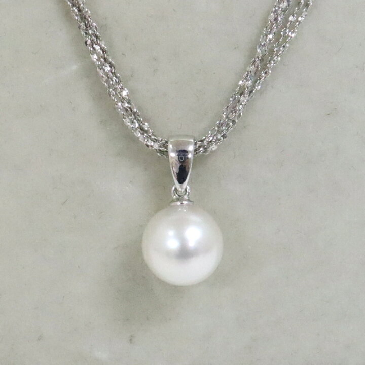 楽天市場】【TASAKI】田崎 パール ペンダント ネックレス K18WG/Pt850 