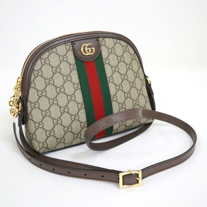 楽天市場】【GUCCI】グッチ ショルダーバッグ GGスプリーム×レザー  