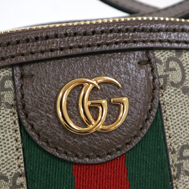 楽天市場】【GUCCI】グッチ ショルダーバッグ GGスプリーム×レザー  