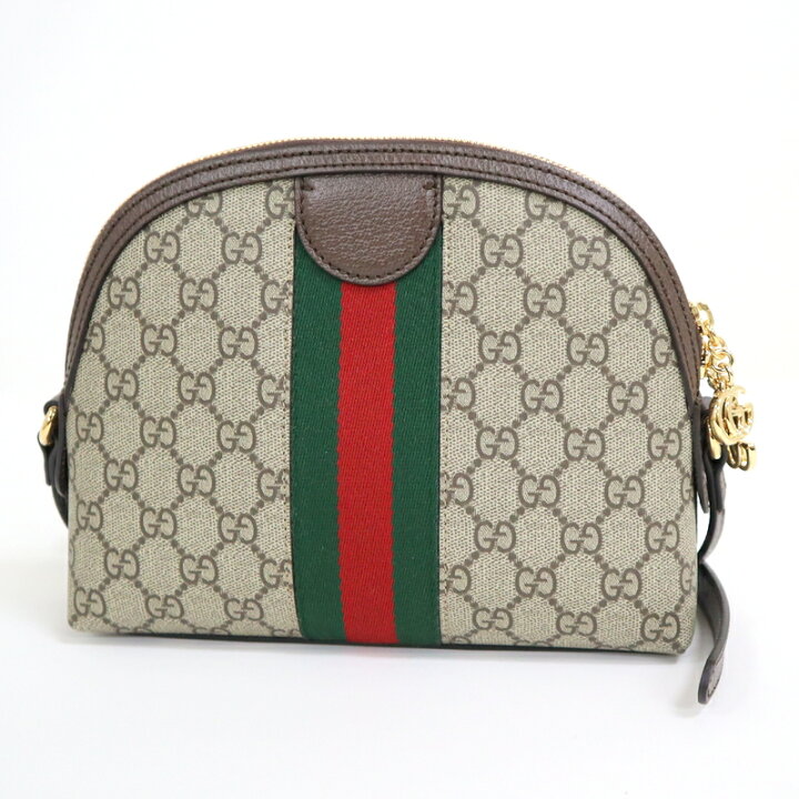 楽天市場】【GUCCI】グッチ ショルダーバッグ GGスプリーム×レザー  