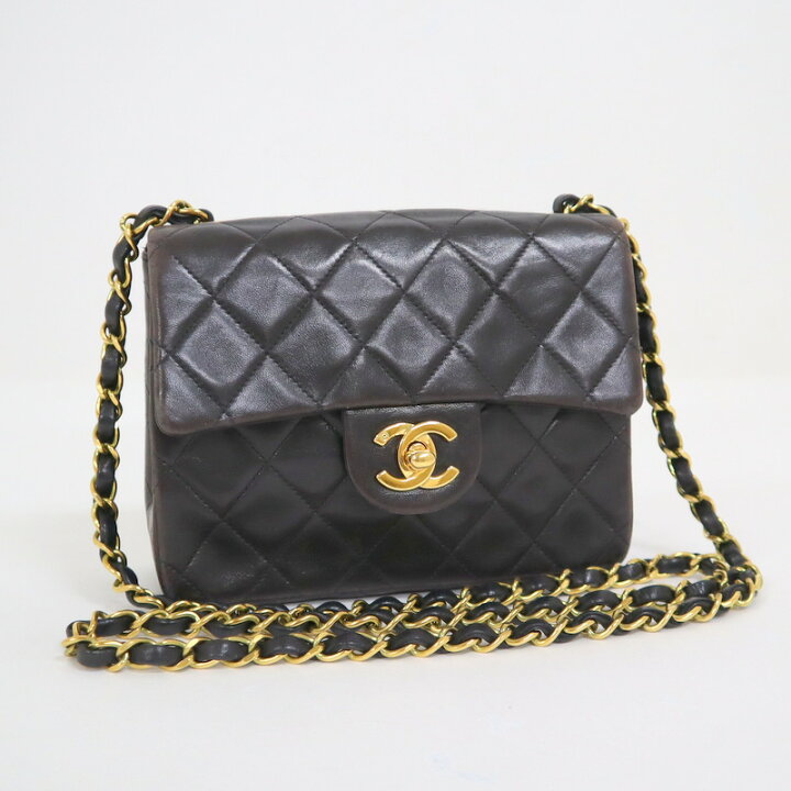 楽天市場】【CHANEL】シャネル ミニマトラッセ チェーンショルダー  