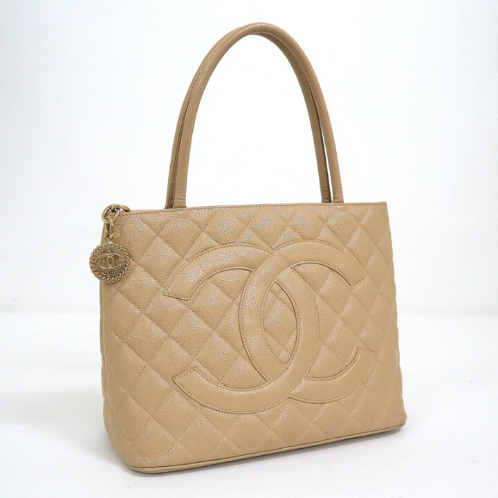 楽天市場】【CHANEL】シャネル 復刻トート マトラッセ ベージュ 