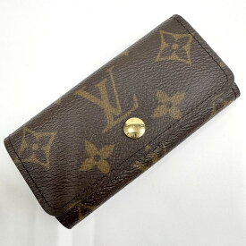 【LOUIS VUITTON】ルイヴィトン ミュルティクレ4 キーケース モノグラム M69517 RFID【中古】【代金引換不可】/ar1283