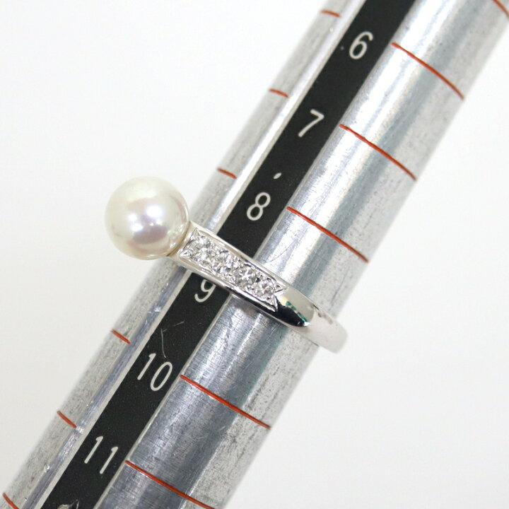 楽天市場】【MIKIMOTO】ミキモト デザインヤリング パール  