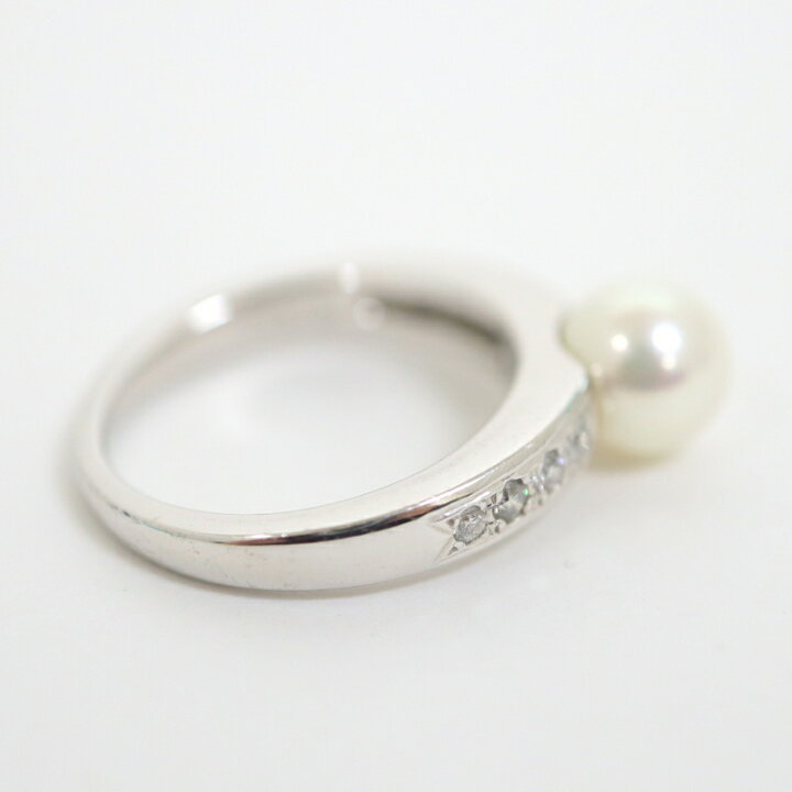 楽天市場】【MIKIMOTO】ミキモト デザインヤリング パール  