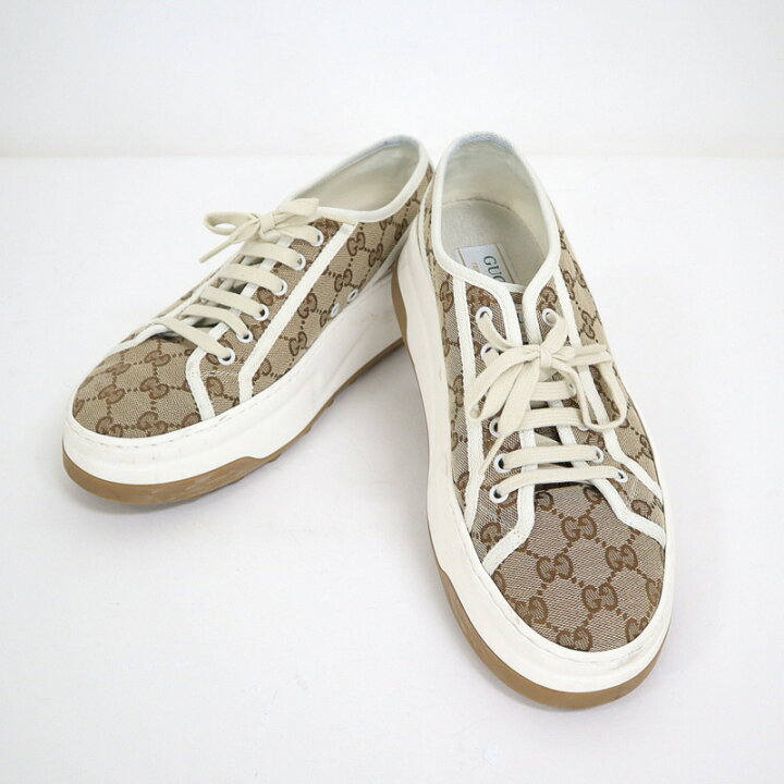 楽天市場】【GUCCI】グッチ ローカット スニーカー テニス1977 GG 