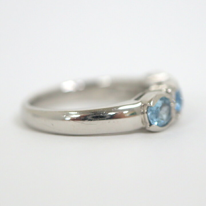 楽天市場】【Jewelry】Pt900 天然ベリル アクアマリン ダイヤモンド  