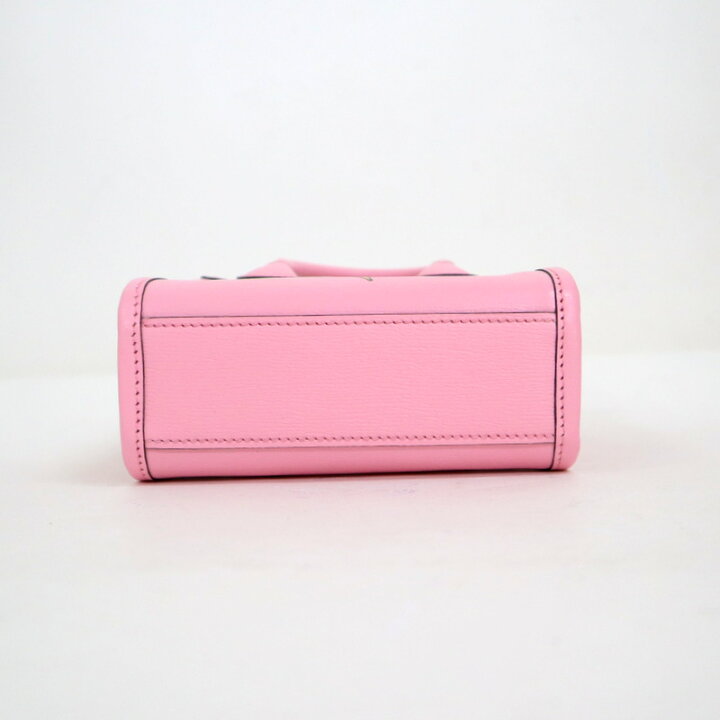 楽天市場】【GUCCI】グッチ ハンドバッグばなにゃ ピンク レザー【中古  