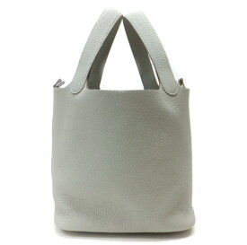 【HERMES】エルメス ピコタンロックMM グリペール×シルバー金具 トリヨンクレマンス B刻 2023年【中古】【代金引換不可】/he11038671br