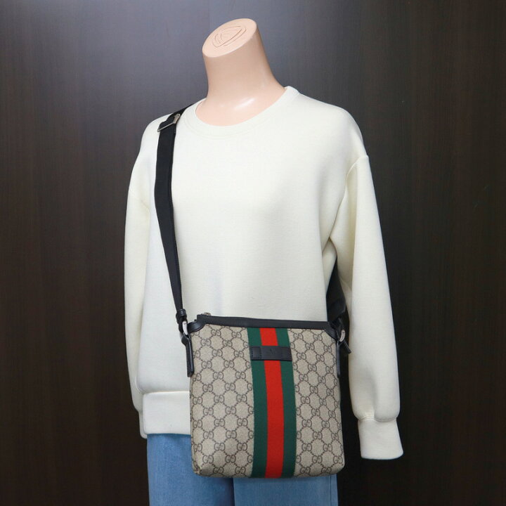 楽天市場】【GUCCI】グッチ ショルダーバッグ GGスプリーム シェリー  