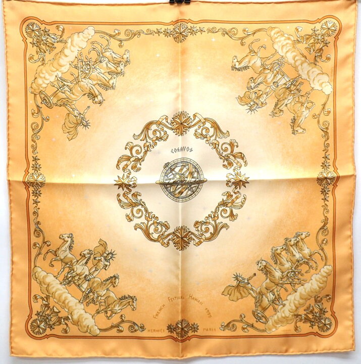 楽天市場】【☆激レア！！未使用☆】HERMES エルメス 『カレ45 