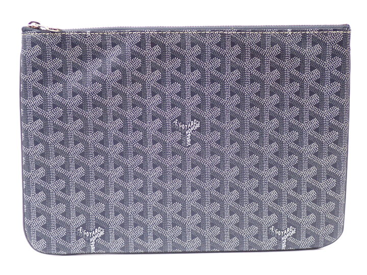 楽天市場 未使用 送料込 Goyard クラッチバッグ セナmm グレー Amalouis 30 5 ハンドバッグ ポーチ 財布 ゴヤール ヘリンボーン柄 レディース メンズ k0159 中古 ブランドショップドリーム