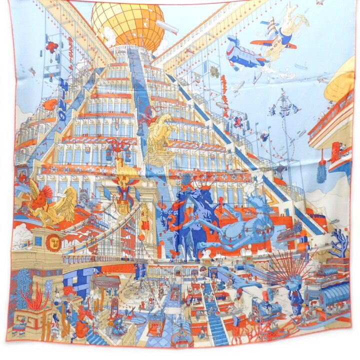楽天市場】【☆新品同様☆】HERMES/エルメス『カレ90《LA LEGENDE DU 
