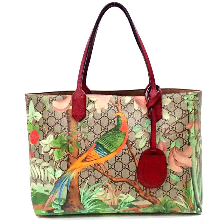 楽天市場】【☆良品☆】GUCCI・グッチ『GGスプリーム ティアン トート 