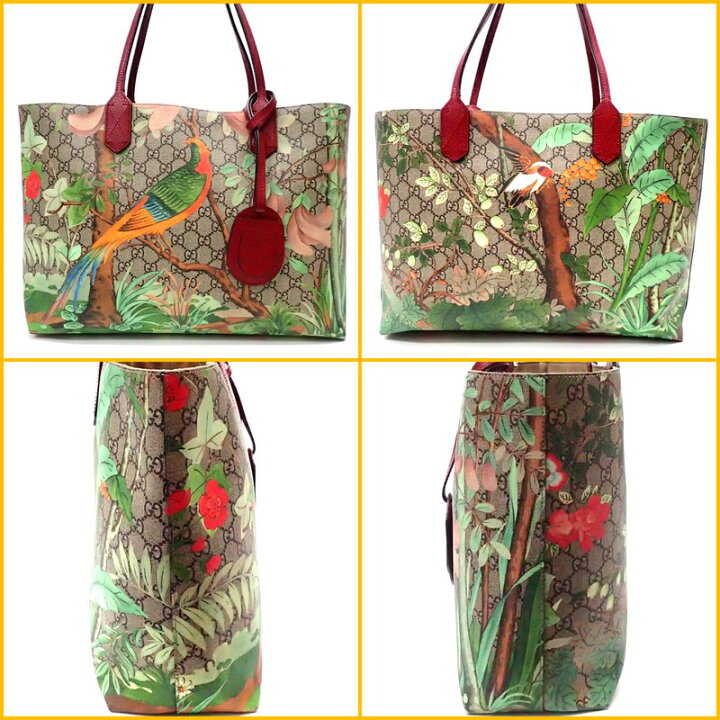 楽天市場】【☆良品☆】GUCCI・グッチ『GGスプリーム ティアン トート 