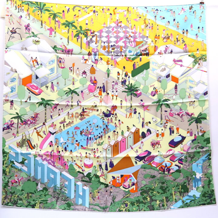 楽天市場】【☆プレゼントに☆】HERMES/エルメス『カレ90 《on the  