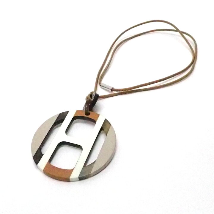 楽天市場】【☆程度良好☆】 HERMES エルメス 『ペンダントネックレス  