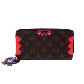 【★LOUIS VUITTON★】ルイヴィトン『ジッピー・ウォレット/モングラムトーテム』M61364/フラミンゴ/ラウンドファスナー長財布/男女兼用/コーラルピンク/ピンク/ジッピーウォレット　36217k024.4　＠【中古】【限定】