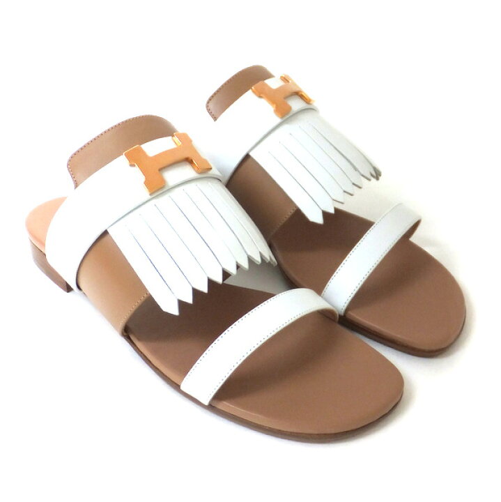 楽天市場】【☆HERMES☆】エルメス 『コラリア・フラットサンダル 
