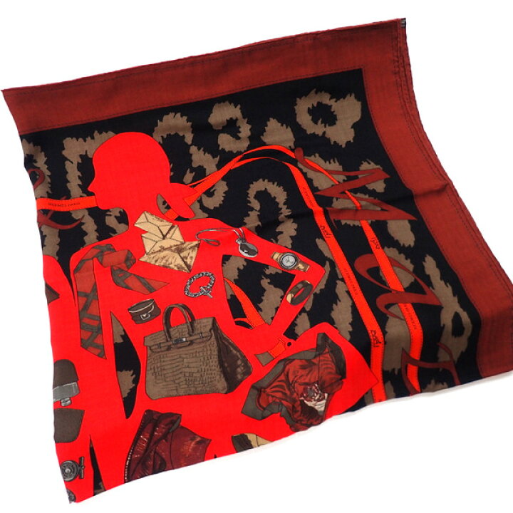 楽天市場】【☆HERMES☆】 エルメス 『カレH140/カシミヤシルク 