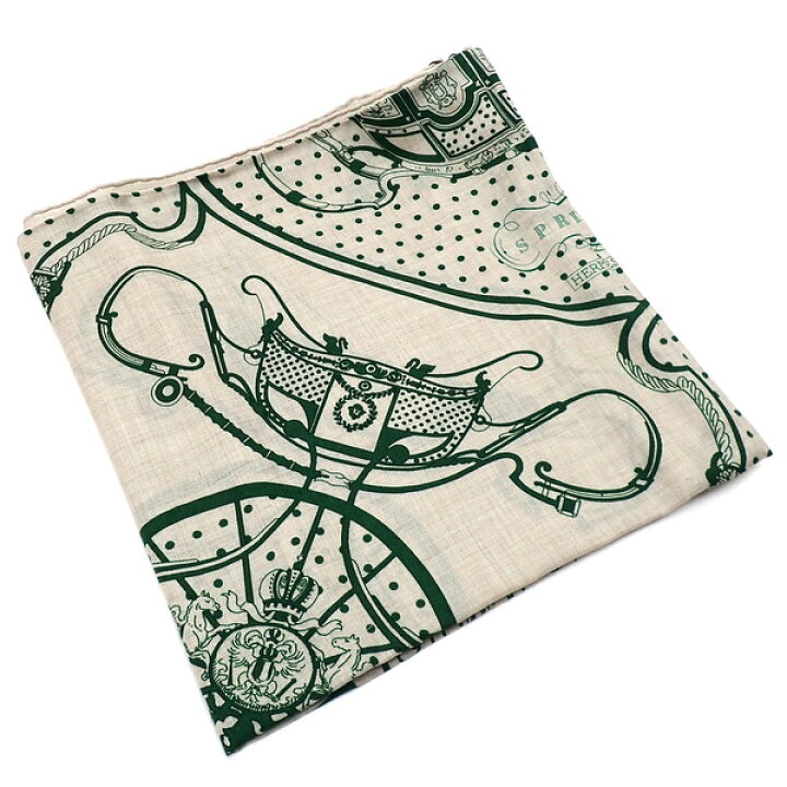 楽天市場】【☆未使用/タグ付き☆】 HERMES 『カレH140/カシミヤシルク  