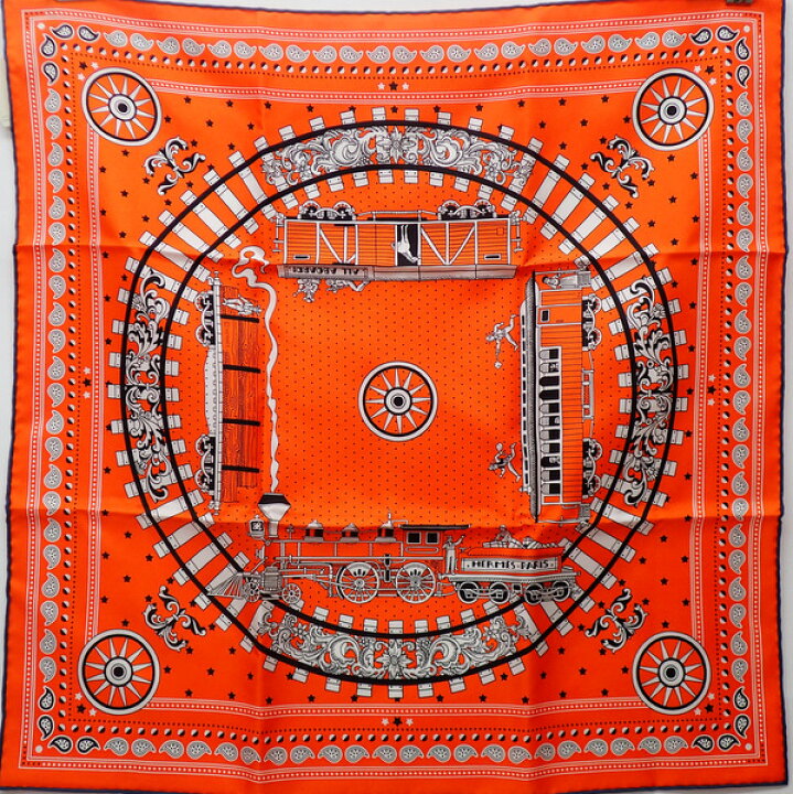 楽天市場】【☆HERMES☆】 『シルクバンダナ』《シルク・アップ  
