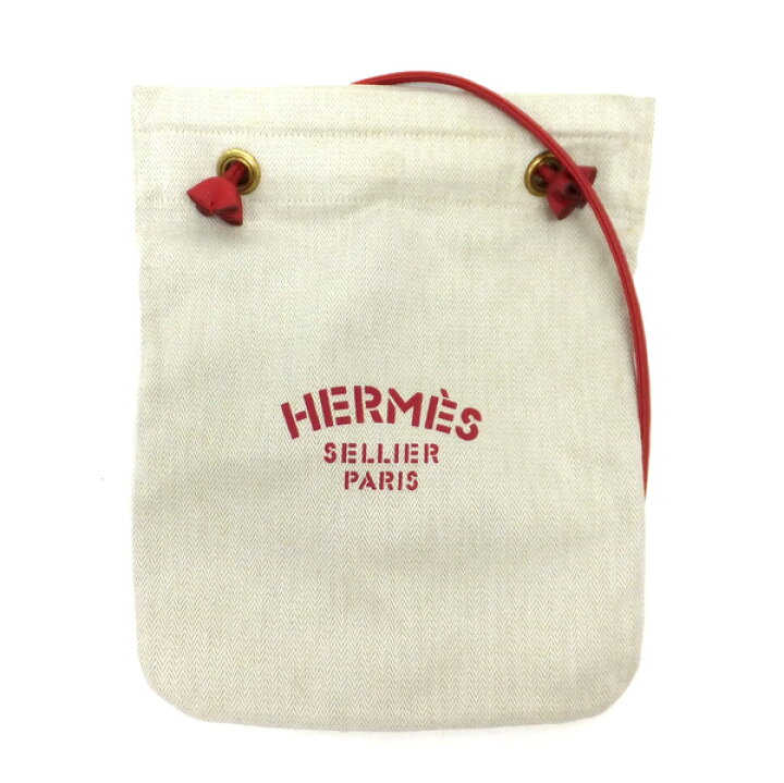 楽天市場】【☆HERMES☆】エルメス 『サックアリーヌ《PM》』 《レッド  