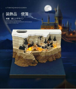 3D立体 メモ用紙 メモ帳 付箋紙 おしゃれ 古典 建物 魚 荷葉 かわいい 大きめ 面白い 便箋 ノート クリエイティブステッカー カードクラフト ステッカー 誕生日 紀念日 祝日 プレゼント 贈り