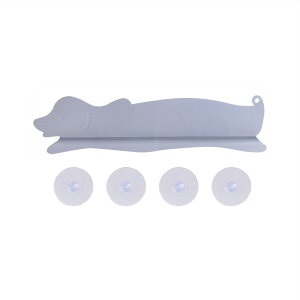 シンク水はね防止 水はね防止プレート 水はねガード シリコン 吸盤 置くだけ 接着不要 取付簡単 掃除が簡単 水切り 仕切り 飛び散り防止 洗面台 洗面所 流し場用 プレート 水切り 飛び散り