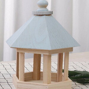 野鳥 餌 入れ バードフィーダー 木製 鳥 餌箱 バードウォッチング 庭 小鳥 餌台 エサ台