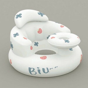 ベビーチェア 赤ちゃん バスチェア お風呂チェア ベビーソファー 空気ソファ 安全素材 転倒防止 背もたれサポート エアーポンプ内蔵 滑り止め 清潔 携帯便利 椅子お座り 入浴補助 お座り練