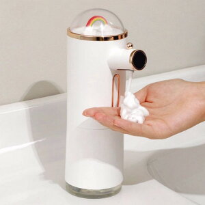 ソープディスペンサー オートソープディスペンサー 高感度センサー搭載キッチン USB 泡 充電式 ディスペンサー 300-500ml おしゃれ オートディスペンサー 手指消毒機 ノータッチ 詰め替え 防水