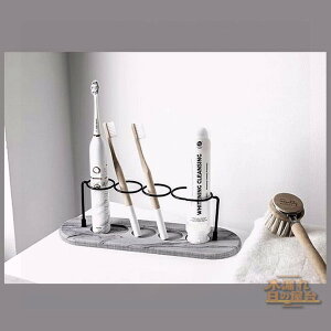 歯ブラシスタンド 珪藻土 かわいい おしゃれ スリム 速乾 吸水 歯ブラシホルダー 4本用 歯ブラシ立て 珪藻土トレー 吸水 抗菌 消臭 防カビ 電動歯ブラシ置き 洗面所用 置き型