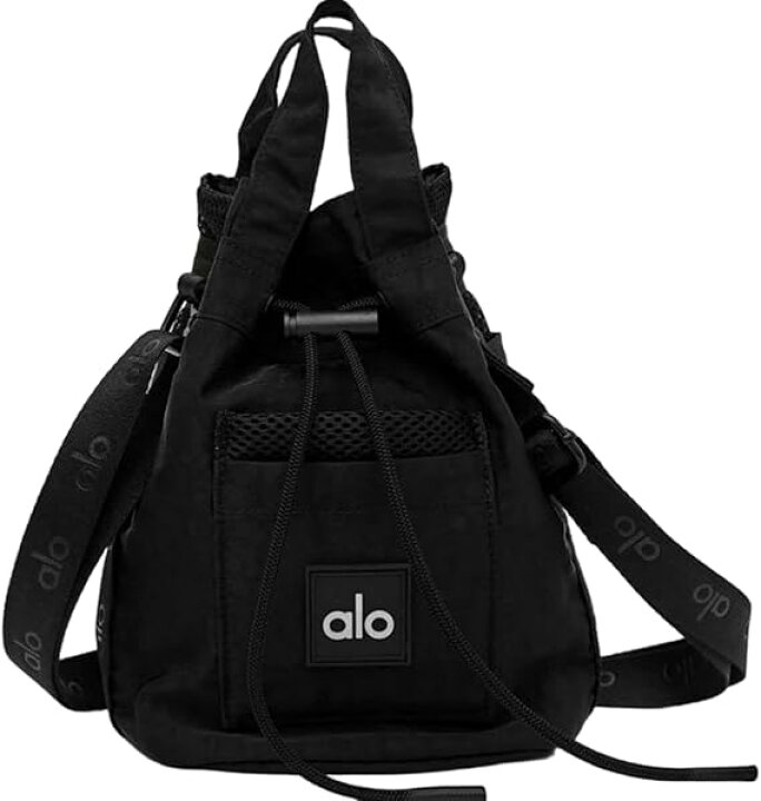 楽天市場】[Alo Yoga] ショルダーバッグ ポーチ ナイロン BK/BR [並行 