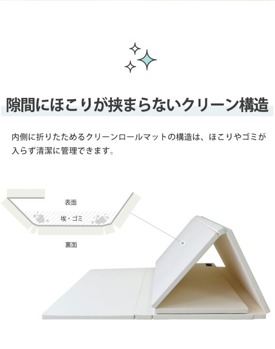 楽天市場】プレイマット シームレス クリーンロールマット PLUS 252 