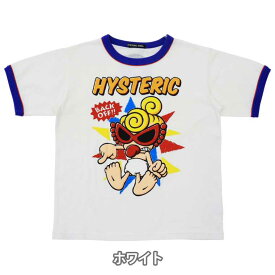 Hystericmini ヒステリックミニ　HYSTERIC リンガー半袖Tシャツ