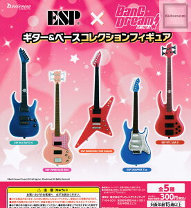 【コンプリート】ESP×バンドリ！ガールズバンドパーティ！ ギター&ベースコレクションフィギュア ★全5種セット