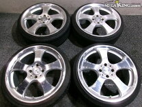 楽天市場】17インチ 4穴 pcd100 中古の通販