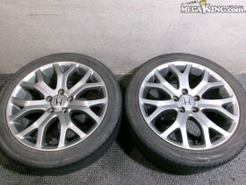 【中古】RB3 オデッセイ アブソルート 純正 ノーマル 18インチホイール 7J+55 5穴 PCD114.3 2本 / S12-280