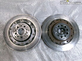 【中古】ZN8 86 ハチロク ADVICS アドヴィックス フロント 2ピース スリット ブレーキ ローター 5穴 マルチ / 2S10-723