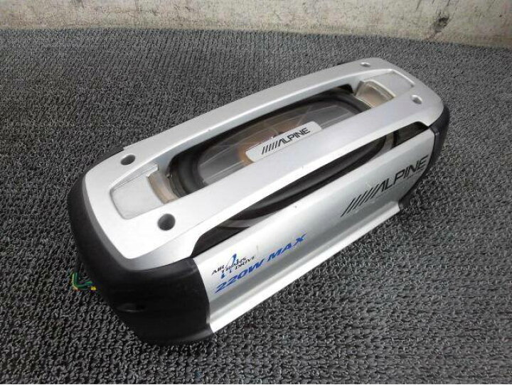 楽天市場】【中古】ALPINE アルパイン SWE-1400 オーディオ サブ 