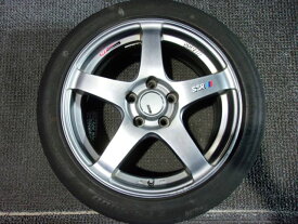 【中古】★激安!★SSR GTV01 17インチホイール 7J+50 5穴 PCD114.3 1本 / Q5-927