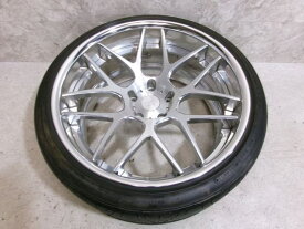 【中古】★鍛造!激安!★TWS ライツェント WX07 20インチホイール 10.5J+22 5穴 PCD120 1本 / 4R5-1089