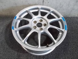 【中古】★鍛造!軽量!★RAYS レイズ ZE40 CLUB RACER VOLK RACING 17インチホイール 7.5J+44 5穴 PCD100 1本 ZN6 86 BRZ プリウス 等 / Q8-750